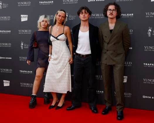 August 12, 2025, London, United Kingdom: Nieve Ella attends the YUNGBLUD. Are You Ready, Boy? Premiere at the Vue in Leicester Square. London United Kingdom - ZUMAs197 20250812_aaa_s197_415 Copyright: xCatxMorleyx