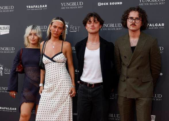 August 12, 2025, London, United Kingdom: Nieve Ella attends the YUNGBLUD. Are You Ready, Boy? Premiere at the Vue in Leicester Square. London United Kingdom - ZUMAs197 20250812_aaa_s197_426 Copyright: xCatxMorleyx
