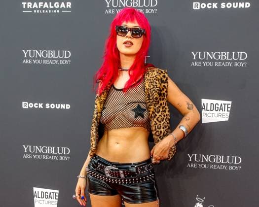 The Yungblud. Are You Ready, Boy? UK Premiere held at Vue Leicester Square in London - 12 Aug 2025 Amy Valantine attends the Yungblud. Are You Ready, Boy? UK Premiere held at the Vue Leicester Square, London. London United Kingdom Copyright: xMarioxMitsisx xSOPAxImagesx MarioMitsis_Yungblud_Amy Valantine-371939