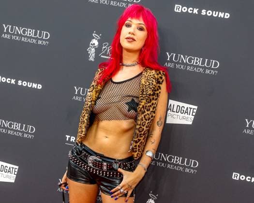 August 12, 2025, London, United Kingdom: Amy Valantine attends the Yungblud. Are You Ready, Boy? UK Premiere held at the Vue Leicester Square, London. London United Kingdom - ZUMAs197 20250812_aaa_s197_488 Copyright: xMarioxMitsisx