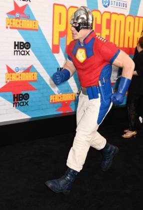 NEW YORK, NY- AUGUST 13: John Cena at the HBO Max season 2 premiere of Peacemaker at AMC Cinemas on August 13, 2025 in New York City. Copyright: xMediaPunchx