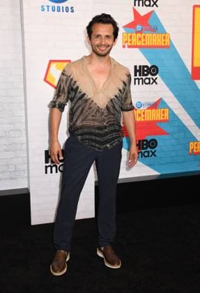NEW YORK, NY- AUGUST 13: Juan Carlos Flores at the HBO Max season 2 premiere of Peacemaker at AMC Cinemas on August 13, 2025 in New York City. Copyright: xMediaPunchx