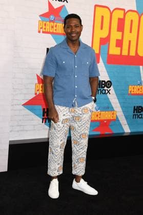 NEW YORK, NY- AUGUST 13: Stephen Rider at the HBO Max season 2 premiere of Peacemaker at AMC Cinemas on August 13, 2025 in New York City. Copyright: xMediaPunchx
