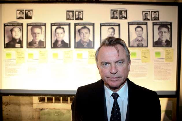Alcatraz TV Series Premiere Jan. 11, 2012 - San Francisco, California, U.S. - SAM NEILL, who plays Detective Emerson Hauser, at the premiere screening for TV series Alcatraz. Copyright: xTimxWagnerx