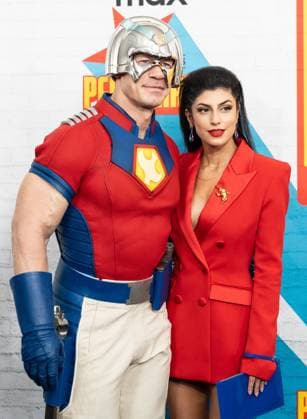 August 13, 2025, Bronx, New York, USA: John Cena and Shay Shariatzadeh attend Premiere of HBO Max Peacemaker at AMC Lincoln Square in New York, NY on August 13, 2025. Bronx USA - ZUMAr339 20250813_znp_r339_064 Copyright: xLevxRadinx