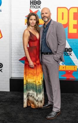 August 13, 2025, Bronx, New York, USA: Mercedes Mason and David Denman attend Premiere of HBO Max Peacemaker at AMC Lincoln Square in New York, NY on August 13, 2025. Bronx USA - ZUMAr339 20250813_znp_r339_129 Copyright: xLevxRadinx