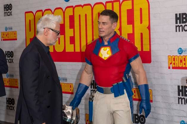 Hbo max s peacemaker season 2 premiere, new york, usa - 13 aug 2025 (new) hbo max& 39;s "peacemaker" season 2 premiere. August 13, 2025, new york, new york, usa: (l-r) james gunn and john cena attend hbo& 39;s "peacemaker" season 2 premiere at amc lincoln square theater on august 13, 2025 in new york city. (credit: m10s thenews2) (Foto: M10s Thenews2 imago images) Hbo max s peacemaker season 2 premiere, new york, usa - 13 aug 2025  Copyright: xRonxAdarx
