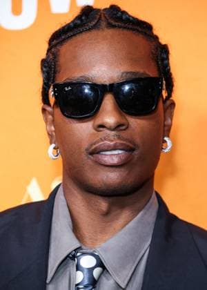 Los Angeles Special Screening Of Apple Original Films And A24 s Highest 2 Lowest American rapper A$AP Rocky (ASAP Rocky aka Rakim Mayers) wearing Awge arrives at the Los Angeles Special Screening Of Apple Original Films And A24 s Highest 2 Lowest held at the Ted Mann Theater at the Academy Museum of Motion Pictures in Miracle Mile, Los Angeles, California, United States. Ted Mann Theater at the Academy Museum of Motion Pictures, Miracle Mile, Los Angeles, California, USA California United States  Copyright: xImagexPressxAgencyx originalFilename: collin-losangel250814_npkMs.jpg