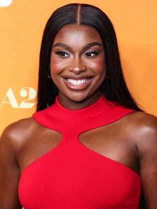 Los Angeles Special Screening Of Apple Original Films And A24 s Highest 2 Lowest American singer, songwriter, and actress Coco Jones wearing Cult Gaia arrives at the Los Angeles Special Screening Of Apple Original Films And A24 s Highest 2 Lowest held at the Ted Mann Theater at the Academy Museum of Motion Pictures in Miracle Mile, Los Angeles, California, United States. Ted Mann Theater at the Academy Museum of Motion Pictures, Miracle Mile, Los Angeles, California, USA California United States  Copyright: xImagexPressxAgencyx originalFilename: collin-losangel250814_npMDl.jpg