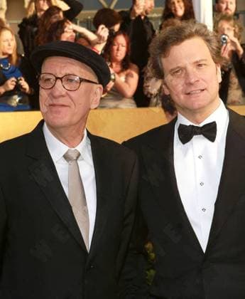 Geoffrey Rush and Colin Firth The 17th Annual Screen Actors Guild Awards (SAG Awards 2011) held at the Shrine Auditorium & Expo Center - Arrivals Los Angeles, California - 30.01.11, California, United States WENN 3188165.jpg