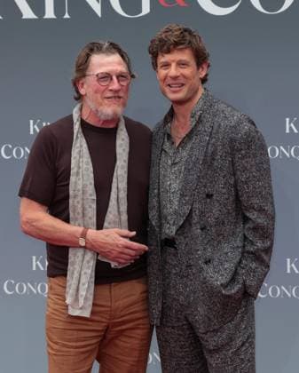 King & Conqueror Global Premiere In London, UK - 14 Aug 2025 Geoff Bell and James Norton seen attending the global premiere of King & Conqueror at the BFI Southbank in London. London United Kingdom Copyright: xBrettxCovex xSOPAxImagesx Geoff James BDC_7178