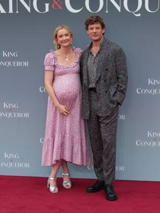 King & Conqueror Global Premiere In London, UK - 14 Aug 2025 Kitty Kaletsky and James Norton seen attending the global premiere of King & Conqueror at the BFI Southbank in London. London United Kingdom Copyright: xBrettxCovex xSOPAxImagesx Kitty James BDC_7136