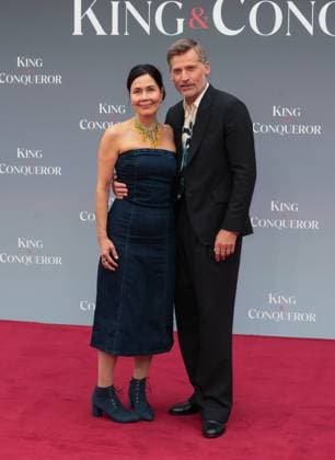 King & Conqueror Global Premiere In London, UK - 14 Aug 2025 Nukaaka Coster-Waldau and Nikolaj Coster-Waldau seen attending the global premiere of King & Conqueror at the BFI Southbank in London. London United Kingdom Copyright: xBrettxCovex xSOPAxImagesx Nukaaka Nikolaj BDC_6416