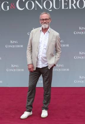 August 14, 2025, London, United Kingdom: Ingvar Sigurdsson seen attending the global premiere of King & Conqueror at the BFI Southbank in London. London United Kingdom - ZUMAs197 20250814_aaa_s197_155 Copyright: xBrettxCovex