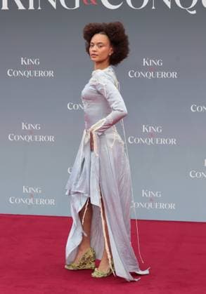August 14, 2025, London, United Kingdom: Connie Constance seen attending the global premiere of King & Conqueror at the BFI Southbank in London. London United Kingdom - ZUMAs197 20250814_aaa_s197_161 Copyright: xBrettxCovex