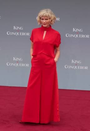August 14, 2025, London, United Kingdom: Clare Holman seen attending the global premiere of King & Conqueror at the BFI Southbank in London. London United Kingdom - ZUMAs197 20250814_aaa_s197_170 Copyright: xBrettxCovex
