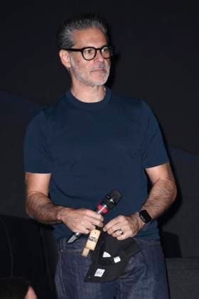 Rick Kavanian at the screening of the movie Das Kanu des Manitu at the UCI Luxe East Side Gallery Berlin, 14 08 2025 Foto:xN.xKubelkax xFuturexImagex kanu_5803