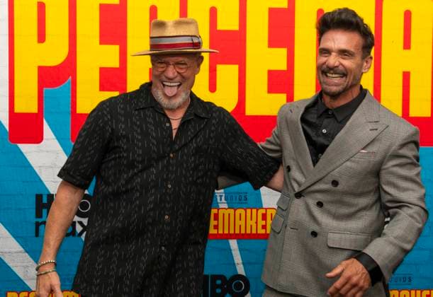 August 14, 2025, New York, Ny, United States: Michael Rooker and Frank Grillo attend the HBO Max Original Series of Peacemaker Season 2. Held at AMC Lincoln Square in New York. Zuma Press. August 13, 2025. New York United States - ZUMAp281 20250814_zea_p281_094 Copyright: xPhotoxImagexPressx