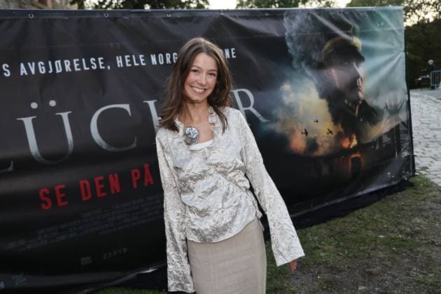 Premiere of the film Blücher Oscarsborg 20250815 Actress Andrea Berntzen has been invited to an outdoor screening of the new Norwegian blockbuster Blücher at Oscarsborg Fortress Photo Geir Olsen NTB Oscarsborg Norway f8tUCPjX3C8 EDITORIAL USE ONLY Ref ENTf8tUCPjX3C8 jpg  Copyright: xGeirxOlsenx xNTBx
