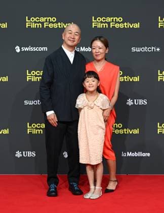 Locarno,Swiss Locarno Film Festival 2025 Photocall and red carper present Rosemead film Piazza Grande In the photo:Eric Lin director,producer and family  Copyright: xNickxZonnax xipa-agency.netx xNickxZonnax IPA_Agency_IPA62448030