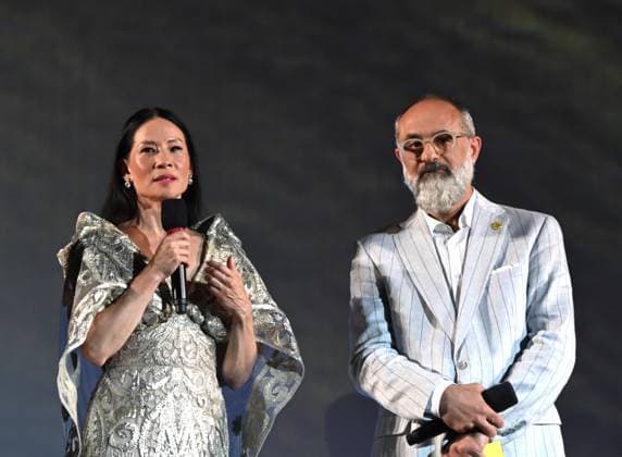 Locarno,Swiss Locarno Film Festival 2025 Photocall and red carper present Rosemead film Piazza Grande In the photo:Lucy Liu actress producer receives Career Achievement Award  Copyright: xNickxZonnax xipa-agency.netx xNickxZonnax IPA_Agency_IPA62448059