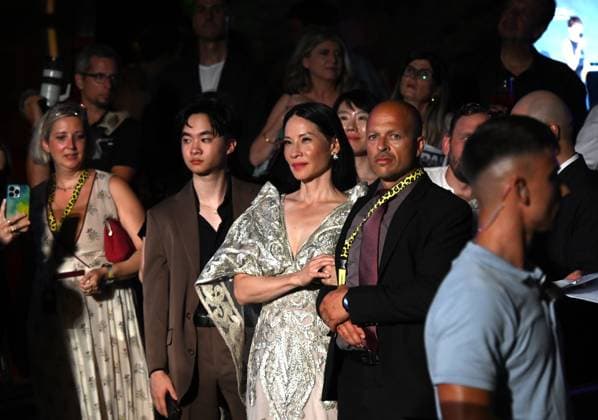 Locarno,Swiss Locarno Film Festival 2025 Photocall and red carper present Rosemead film Piazza Grande In the photo:Lucy Liu actress producer receives Career Achievement Award  Copyright: xNickxZonnax xipa-agency.netx xNickxZonnax IPA_Agency_IPA62448086