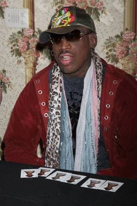 Basketball star Dennis Rodman at the 2011 Industry Summit held at Orleans Hotel and Casino Las Vegas, Nevada - 20.03.11, Las Vegas, Nevada, United States WENN 3258913.jpg