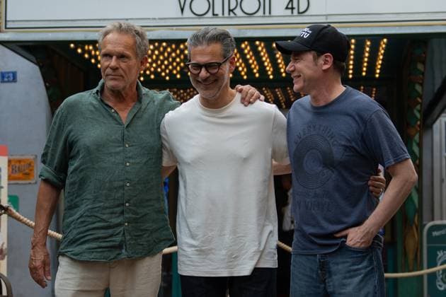 Cinema premiere, Manitous Canoe, Michael Bully Herbig, Rick Kavanian, Christian Tramitz, film premiere, Europa Park, Voltron 4D, red carpet, film launch, comedy, western parody, Bullyparade, actor, director, screenwriter, press event, summer vacatio Copyright: xFINLEYxMÖRCHx
