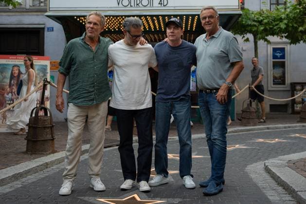 Cinema premiere, Manitous Canoe, Michael Bully Herbig, Rick Kavanian, Christian Tramitz, film premiere, Europa Park, Voltron 4D, red carpet, film launch, comedy, western parody, Bullyparade, actor, director, screenwriter, press event, summer vacatio Copyright: xFINLEYxMÖRCHx