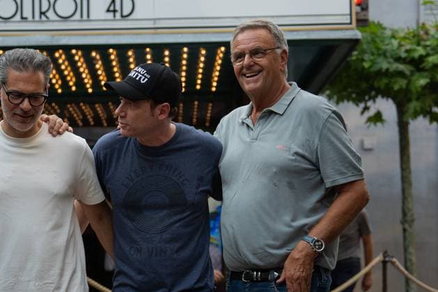 Cinema premiere, Manitous Canoe, Michael Bully Herbig, Rick Kavanian, Christian Tramitz, film premiere, Europa Park, Voltron 4D, red carpet, film launch, comedy, western parody, Bullyparade, actor, director, screenwriter, press event, summer vacatio Copyright: xFINLEYxMÖRCHx