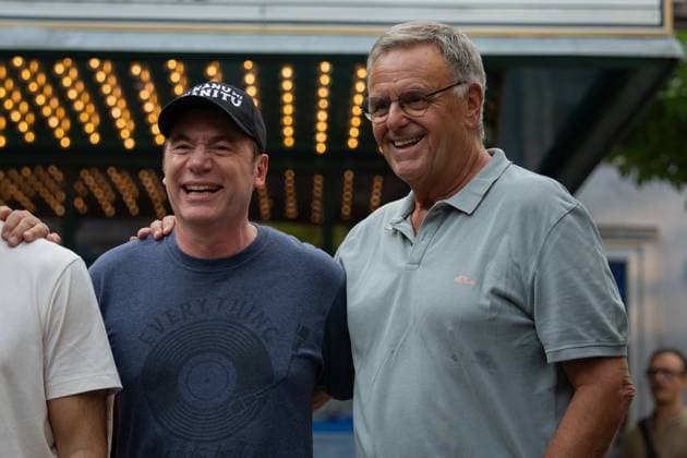 Cinema premiere, Manitous Canoe, Michael Bully Herbig, Rick Kavanian, Christian Tramitz, film premiere, Europa Park, Voltron 4D, red carpet, film launch, comedy, western parody, Bullyparade, actor, director, screenwriter, press event, summer vacatio Copyright: xFINLEYxMÖRCHx