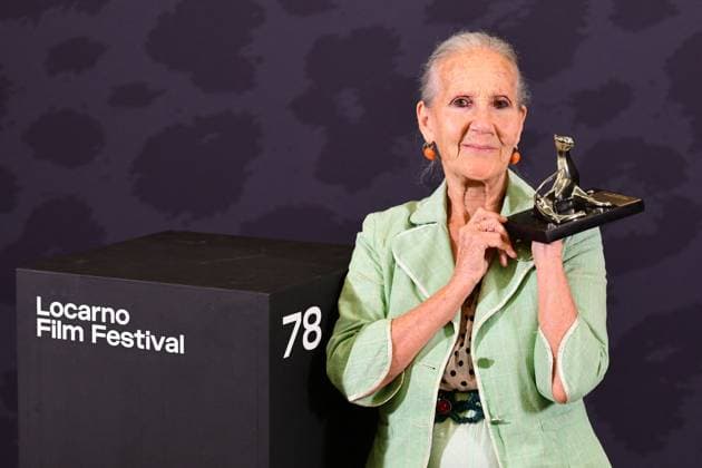Aurora Quattrocchi, winner of the film Aurora Quattrocchi Giola Mia in the Pardo for Best Performance section, Cineasti del presente competition during the photocall of the 78th Locarno Film Festival on August 16, 2025 in Locarno, Switzerland Romain Doucelin Bestimage Locarno Suisse  Copyright: xRomainxDoucelinx xBestimagexRomainxDoucelinx xBestimagex