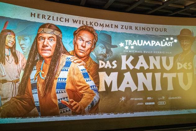Leonberg Premiere of the new Bully film Kanu des Manitu with Michael Bully Herbig, Christian Tramitz and Rick Kavanian on location At Traumpalast Leonberg 18 08 2025 Premiere of the new Bully film Kanu des Manitu with Michael Bully Herbig, Christian Tramitz and Rick Kavanian on location At Traumpalast Leonberg 18 08 2025 Cinema premiere Kanu des Manitu 16 08 2025 Copyright: xEibner-Pressefoto ChristianaxKunzx EP_CKZ