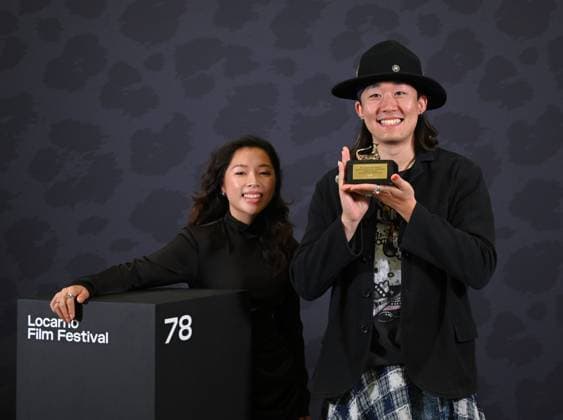 Locarno, Swiss Locarno Film Festival 2025 Photocall Award Ceremony Locarno78 photocall with winners of Locarno78 In the photo: Altay Ulan Yang by HYENA Pardino d Oro Arts3 Foundation best international short film International Competition Pardi di Domani  Copyright: xNickxZonnax xipa-agency.netx xNickxZonnax IPA_Agency_IPA62536592