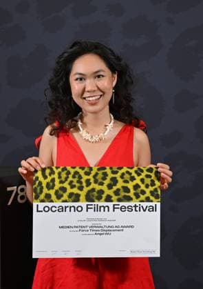 Locarno, Switzerland: Locarno, Swiss Locarno Film Festival 2025 Photocall Award Ceremony Locarno78 photocall with winners of Locarno78 In the photo: Altay Ulan Yang by HYENA Pardino d Oro Arts3 Foundation best international short film International Competition Locarno Switzerland  - ZUMAp169 20250816_zea_p169_216 Copyright: xNickxZonnax