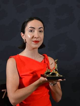 Locarno, Switzerland: Locarno, Swiss Locarno Film Festival 2025 Photocall Award Ceremony Locarno78 photocall with winners of Locarno78 In the photo:Sophy Romvari by BLUE HERON Swatch Pardo First Feature Award Premio Opera Prima Locarno Switzerland  - ZUMAp169 20250816_zea_p169_230 Copyright: xNickxZonnax