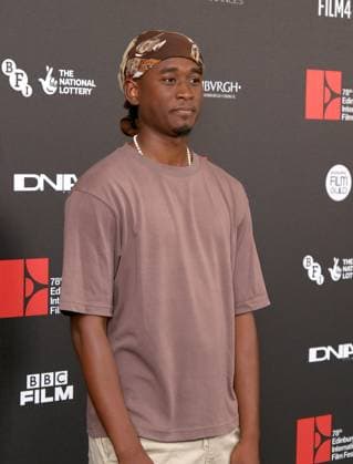 UK: Edinburgh International Film Festival 2025 at Caledonian Hotel, Edinburgh, Scotland on 19 August 2025: Pictured: Actor Tienne Simon attends the red carpet for the World Premiere of ‚ÄúAll The Devils Are Here‚Äù Edinburgh Caledonian Hotel Scotland Copyright: xAlexxToddx