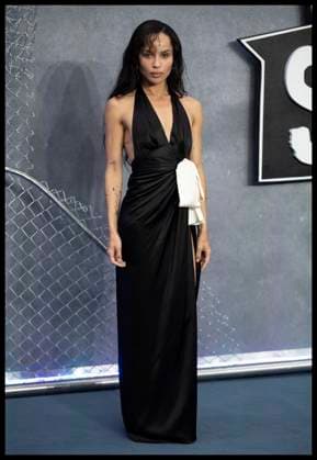 . 19 08 2025. London, United Kingdom. Zoe Kravitz arriving at the Caught Stealing premiere in London.  xStephenxLockx xi-Imagesx IIM-26160-0028