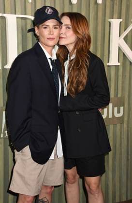 NEW YORK, NY - AUGUST 19: Ashlyn Harris and Sophia Bush at The Twisted Tale Of Amanda Knox New York Premiere on August 19, 2025 at New York Historical Society in New York City. Copyright: xmpi099x