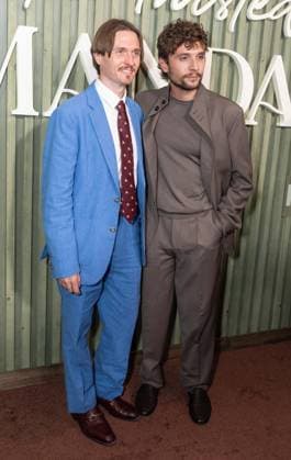 August 19, 2025, Bronx, New York, USA: Raffaele Sollecito and Giuseppe De Domenico attend premiere by HULU of The twisted tail of Amanda Knox at Historical Society in New York, NY on August 19, 2025 Bronx USA - ZUMAr339 20250819_znp_r339_118 Copyright: xLevxRadinx