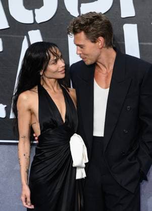 Caught Stealing UK Premiere - London Zoe Kravitz and Austin Butler at the UK premiere of Caught Stealing, Leicester Square. London, UK. August 19th, 2025. Photo by Stuart Hardy ABACAPRESS.COM London London United Kingdom  Copyright: xStuartxHardy ABACAPRESS.COMx