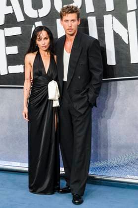 Zoe Kravitz and Austin Butler at the UK Gala Screening of the movie Caught Stealing at Odeon Luxe Leicester Square London, 19 08 2025 Foto:xJ.xEdwardsx xFuturexImagex stealing_5839