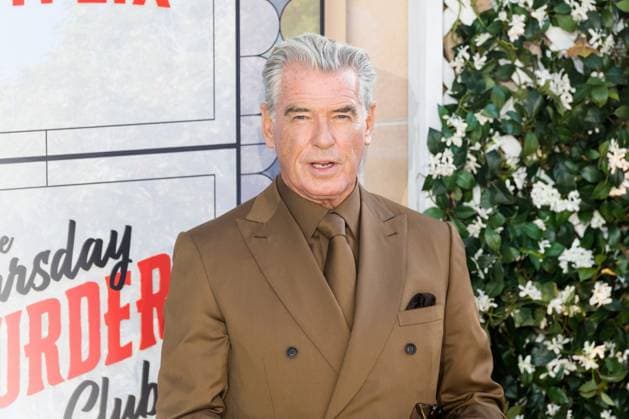The Thursday Murder Club UK Premiere in London LONDON, UNITED KINGDOM - AUGUST 21: Pierce Brosnan attends the UK premiere of The Thursday Murder Club in Leicester Square Gardens in London, United Kingdom on August 21, 2025. Wiktor Szymanowicz Anadolu London United Kingdom. Editorial use only. Please get in touch for any other usage.  Copyright: x2025xAnadoluxWiktorxSzymanowiczx