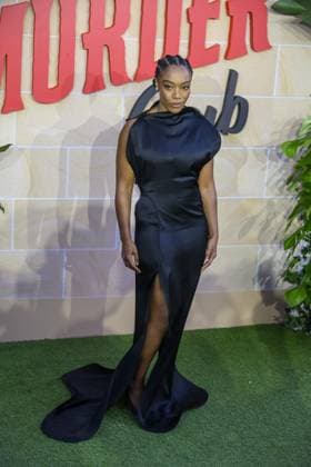 Premiere of The Thursday Murder Club at Leicester Square Featuring: Naomi Ackie Where: London, United Kingdom When: 21 Aug 2025 Credit: Cover Images EDITORIAL USE ONLY. NOT FOR USE BY NEWSPAPERS BASED IN THE UK. Copyright: xx coverimg54998501