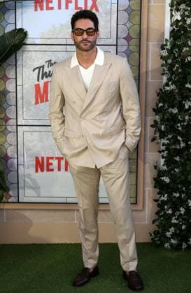 UK premiere of Thursday Murder Club Tom Ellis at the Thursday Murder Club UK premiere at Leicester Square Gardens in London. London Leicester Square Gardens UK Copyright: xFredxDuvalx
