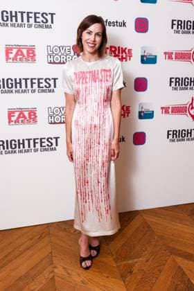 UK Premiere of Cognaitive on Thursday 21 August 2025 Kelly May seen at the UK Premiere of Cognaitive during Frightfest 2025 at ODEON LUXE Leicester Square, London on Thursday 21 August 2025., Credit:Julie Edwards Avalon  Copyright: xJuliexEdwardsx xAvalonx 1030598984