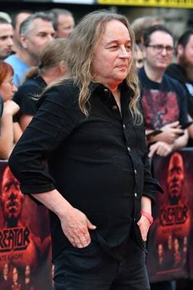 German premiere of Kreator Hate Hope on 21 08 2025 at the Lichtburg in Essen Guitarist Sami Yli Sirniö at the German premiere of the movie Kreator Hate Hope on 21 08 2025 at the Lichtburg in Essen xRx