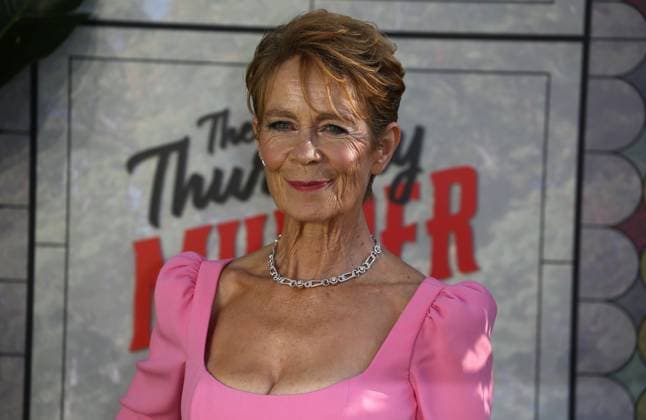 The Thursday Murder Club UK Premiere at Leicester Square Gardens in London - 21 Aug 2025 Celia Imrie attends The Thursday Murder Club UK Premiere at Leicester Square Gardens. London United Kingdom Copyright: xFredxDuvalx xSOPAxImagesx FD_Thursday_Murder_Club_33
