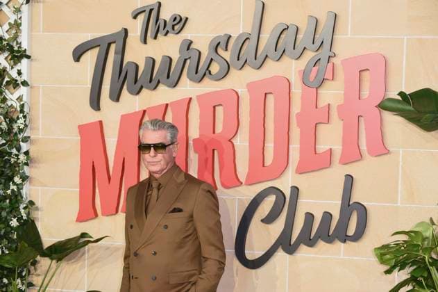 Pierce Brosnan at the premiere of the Netflix movie The Thursday Murder Club at Cineworld Leicester Square London, 21 08 2025 Foto:xS.xVasx xFuturexImagex thursday_5895