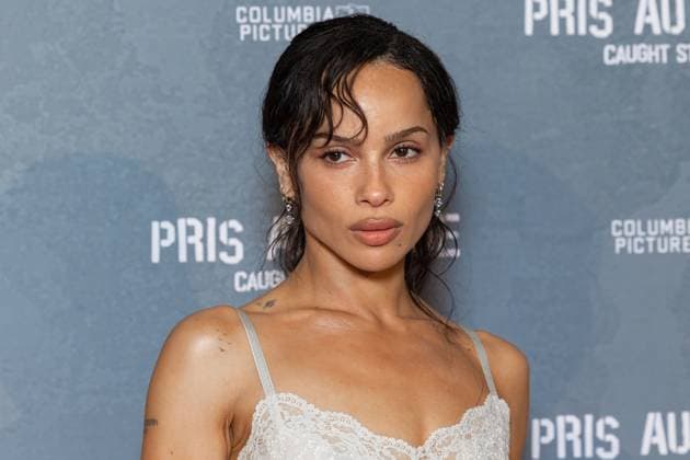 Caught Stealing premiere at Max Linder theatre Avant premiere de Pris au piege au cinema Max Linder Zoe Kravitz 447923 2025 21 08  Copyright: xSebastienxFremontx xStarfacex STAR_447923_043